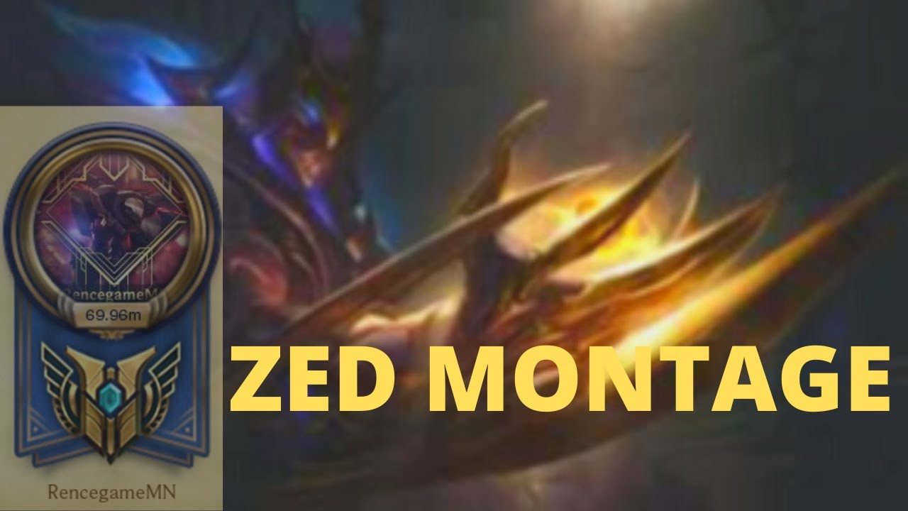 Rencegame MN Zed montage /Ep. 3-League of Legends