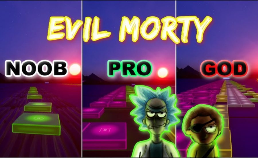 Rick and Morty - Evil Morty Theme - Noob vs Pro vs God (Fortnite Music Blocks) Map Code!