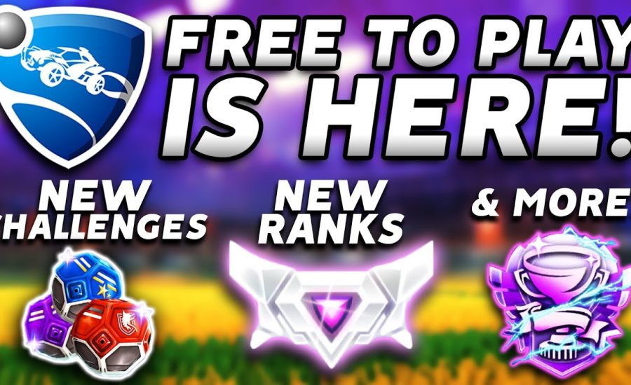 Rocket League FREE TO PLAY is Here! New Challenges, Ranks & More!