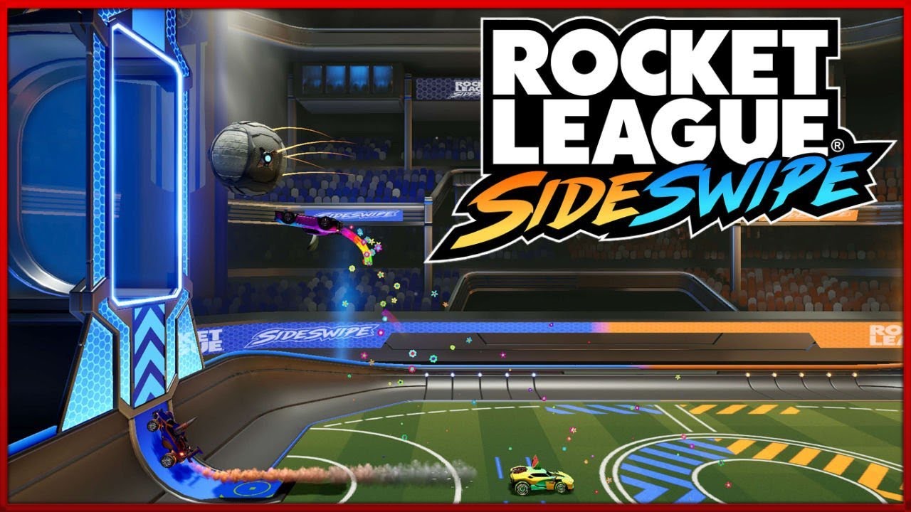 Rocket League SideSwipe Gameplay! This NEW Mobile Game is AWESOME! (Rocket League Mobile)