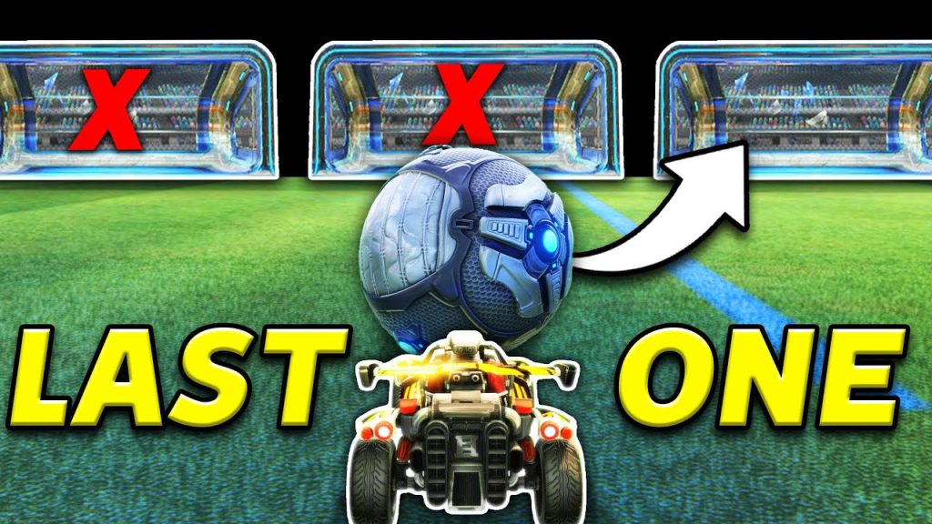 Rocket League, but FIRST to clear each goal WINS