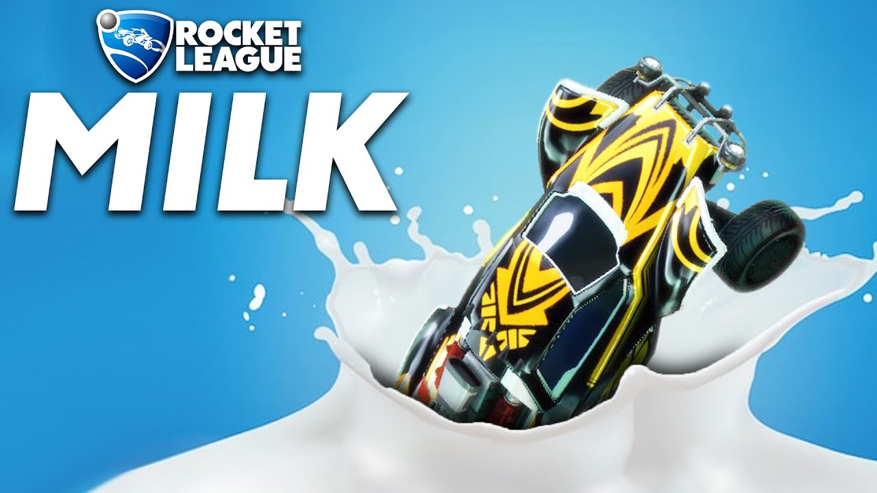 Rocket League, but everything is MILK