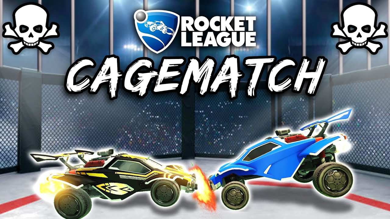 Rocket League, but it's a CAGE MATCH!