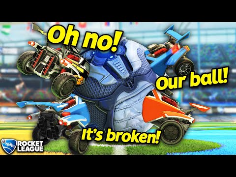 Rocket League, but the BALL IS BROKEN