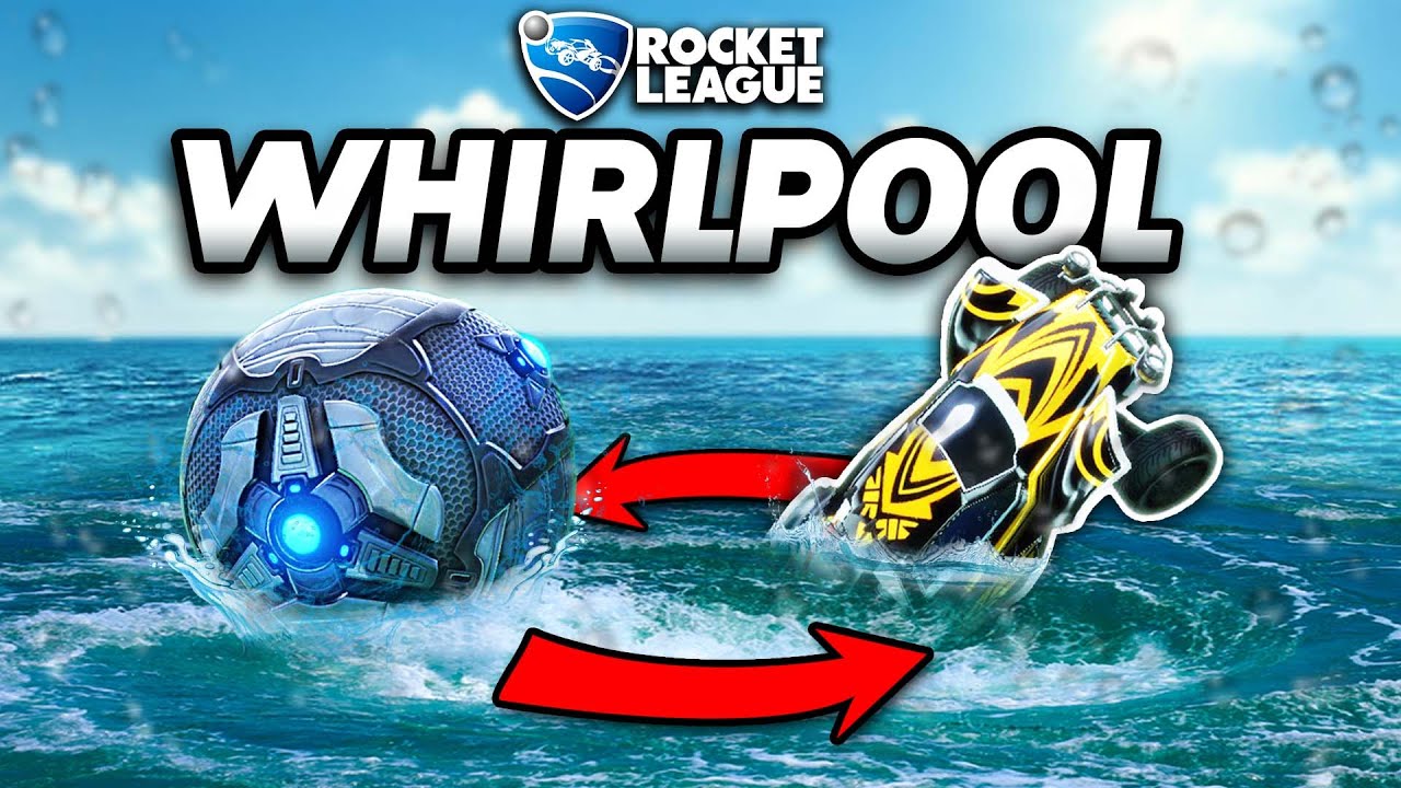 Rocket League, but the FIELD is a WHIRLPOOL