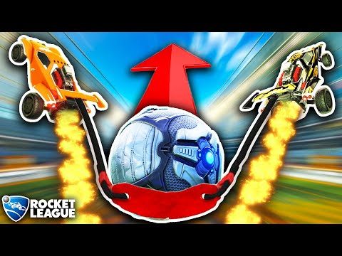 Rocket League, but the cars are SLINGSHOTS