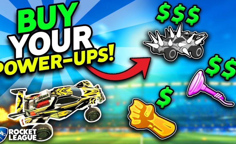 Rocket League, but you have to BUY YOUR ITEMS