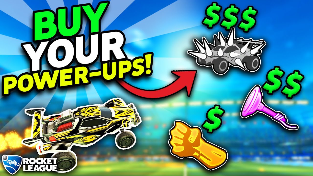 Rocket League, but you have to BUY YOUR ITEMS