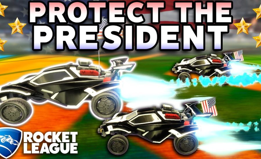 Rocket League, but you have to PROTECT THE PRESIDENT