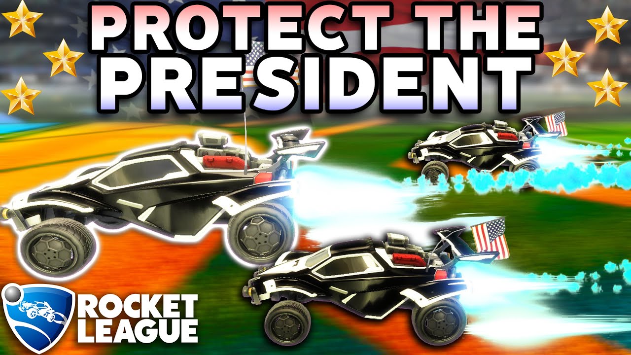 Rocket League, but you have to PROTECT THE PRESIDENT