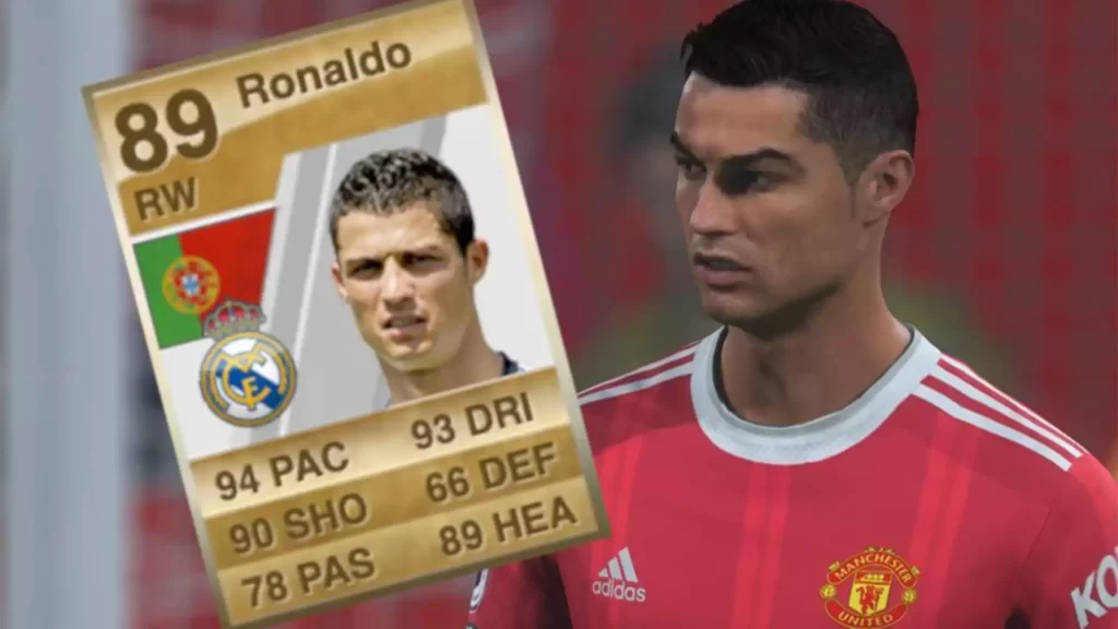 Ronaldo faces worst rating in 12 years in FIFA 23