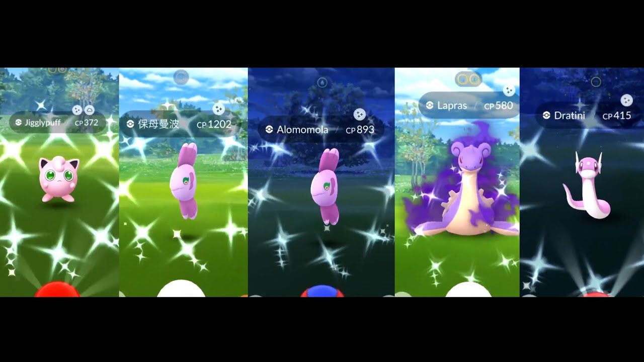 SHINY ALOMOMOLA AND PINK/PURPLE SHINIES FOR VALENTINE'S DAY!!! - Pokemon GO Shiny Compilation #223