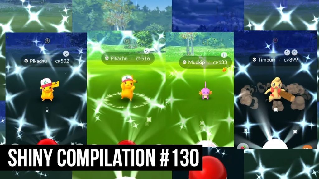 SHINY ASH HAT PIKACHU!!! - Pokemon GO Shiny Compilation #130