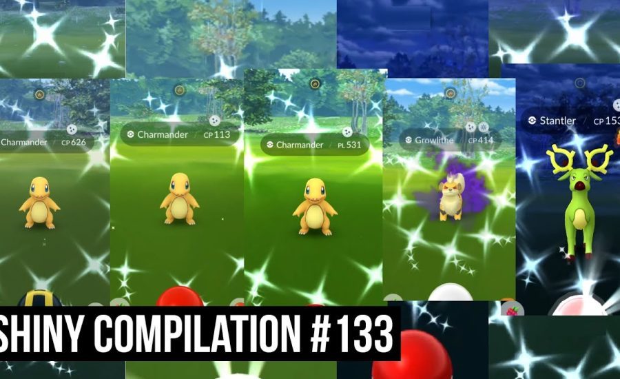 SHINY CHARMANDER EVERYWHERE! - Pokemon GO Shiny Compilation #133