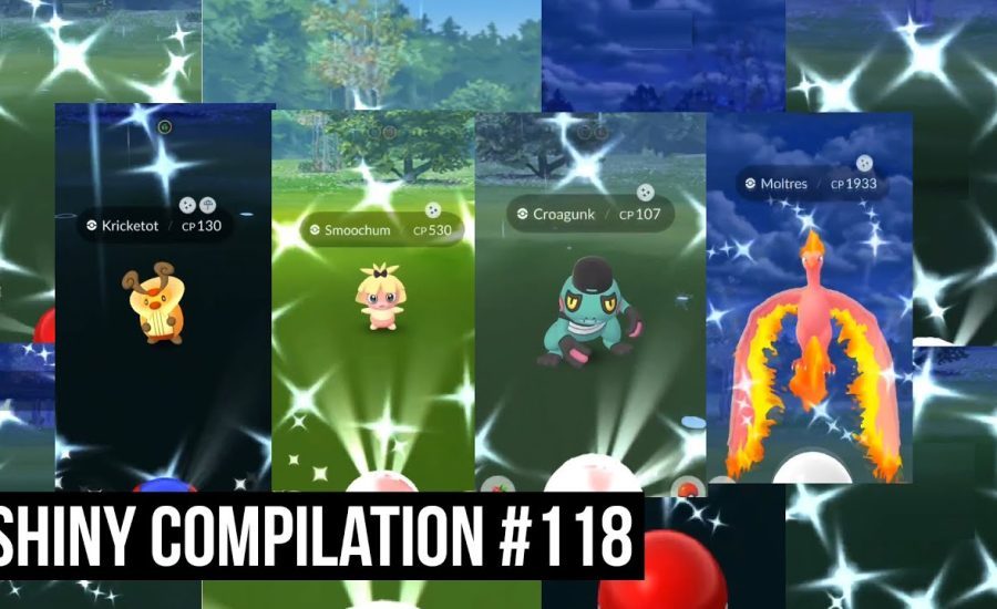 SHINY KRICKETOT & MORE ARE LIVE!  - Pokemon GO Shiny Compilation #118