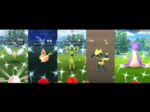 SHINY LAPRAS AND RIOLU HATCH!! - Pokemon GO Shiny Compilation #174