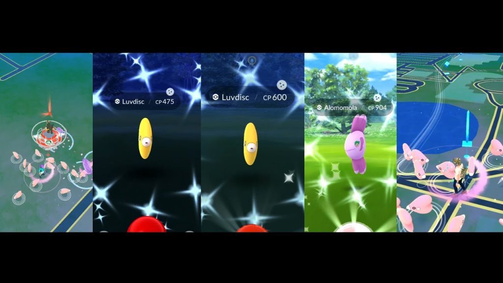 SHINY LUVDISC IS IN THE AIR!!! - Pokemon GO Shiny Compilation #225