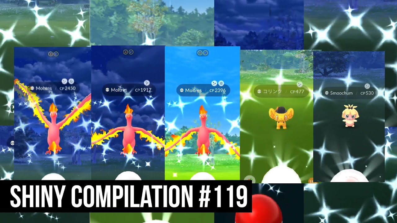 SHINY MOLTRES IS BACK! - Pokemon GO Shiny Compilation #119