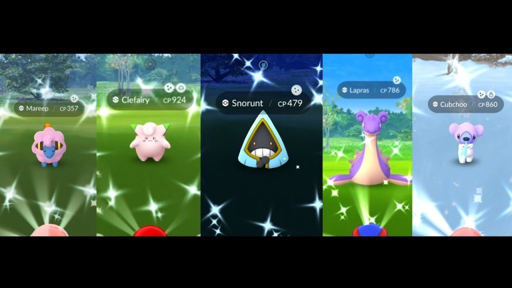 SHINY SNORUNT FROM GBL AND MORE! - Pokemon GO Shiny Compilation #184