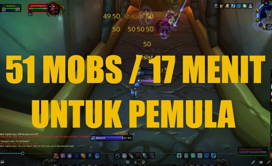 SLAVE PENS BOOST SOLO FARM || 51 MOBS + 17 MENIT || UNTUK PEMULA