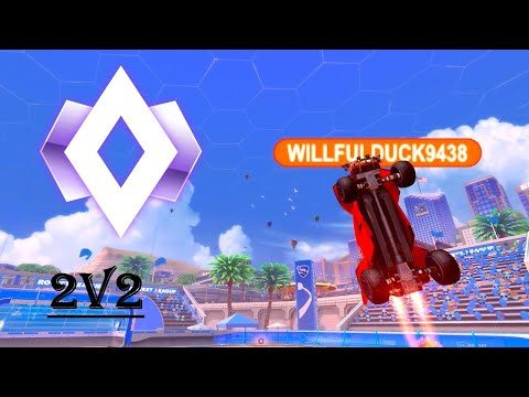 SOLO QUEIUING RANKED 2V2 ( 4K60FPS ) GAMEPLAY WHAT C1 LOOKS LIKE #SQUISHYMUFFINS#ROCKETLEAGUE