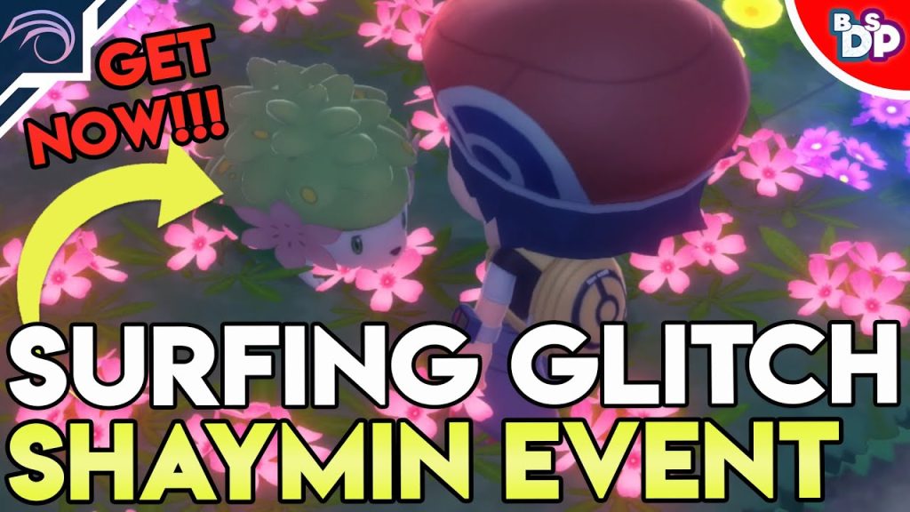 SURFING GLITCH!!! HOW TO GET SHAYMIN *NOW* in Pokemon Brilliant Diamond and Shining Pearl