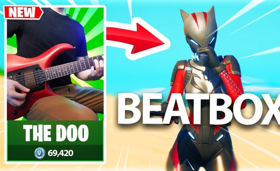 SURPRISING a GUITARIST by BEATBOXING (FORTNITE)