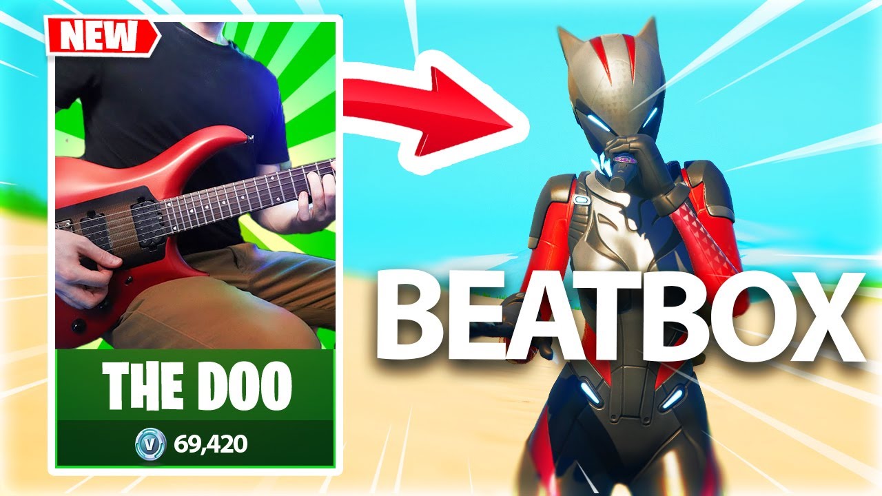 SURPRISING a GUITARIST by BEATBOXING (FORTNITE)