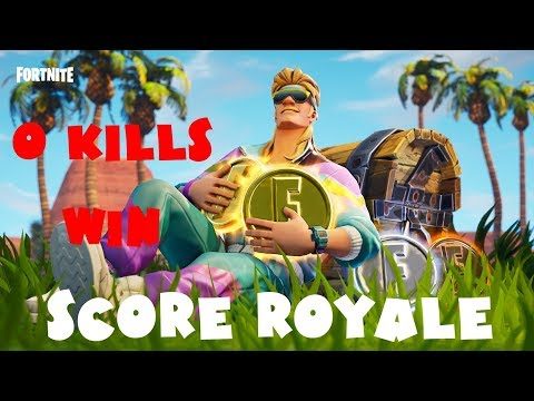 Score Royale Mode, Winning with No Kills, Just Hardcore Looting - Fortnite Battle Royale