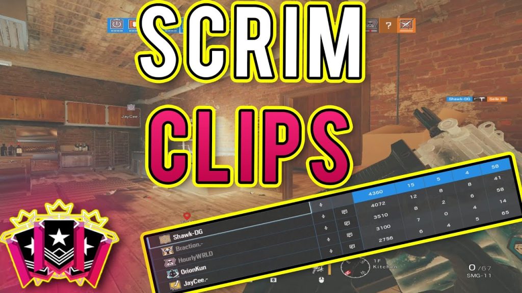 Scrim Clips With Braction - Rainbow Six Siege Steel Wave