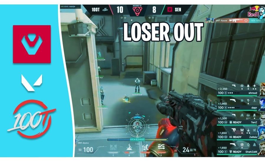 Sentinels Plays Fracture Map Against 100 Thieves ! SEN vs 100T | VCT NA Last Chance 2022
