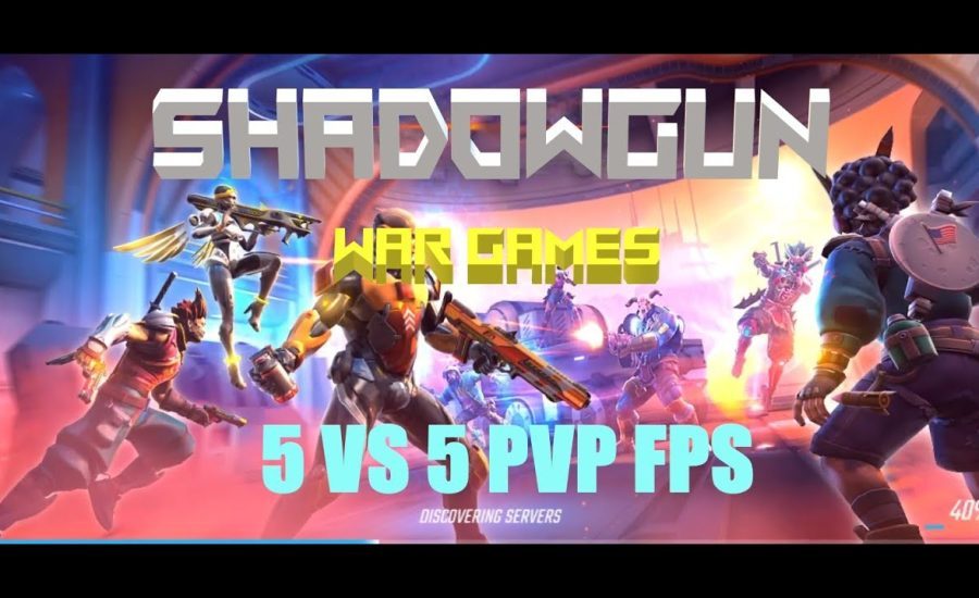 Shadowgun War Games FPS + Tutorial 5 vs 5 PVP