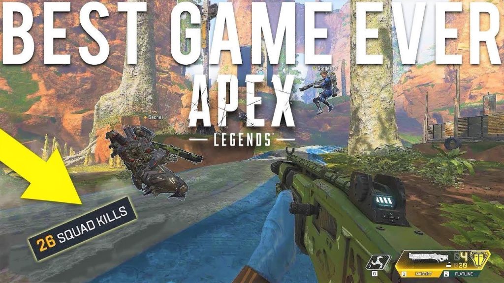 Shroud's BEST APEX LEGENDS GAME | Top Player in the WORLD