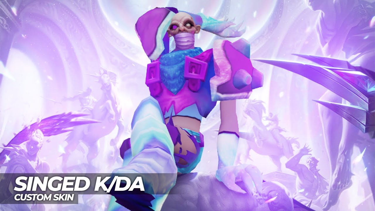 Singed K/DA | League of Legends Custom Skin