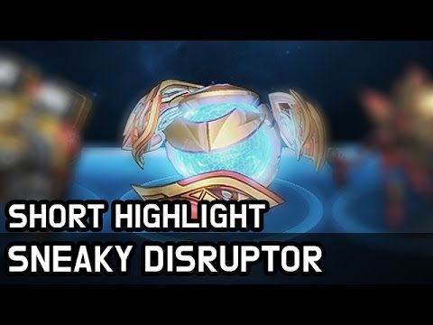 Sneaky Disruptor l Short Highlight l StarCraft 2: Legacy of the Void l Crank