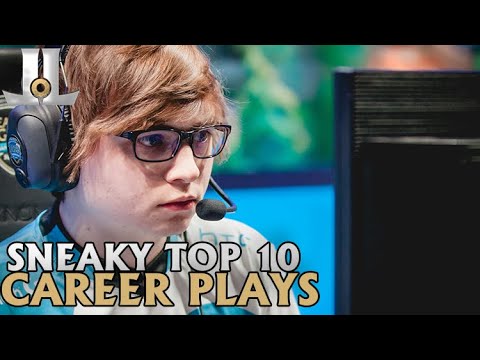 Sneaky Top 10 Career Plays | Lol esports