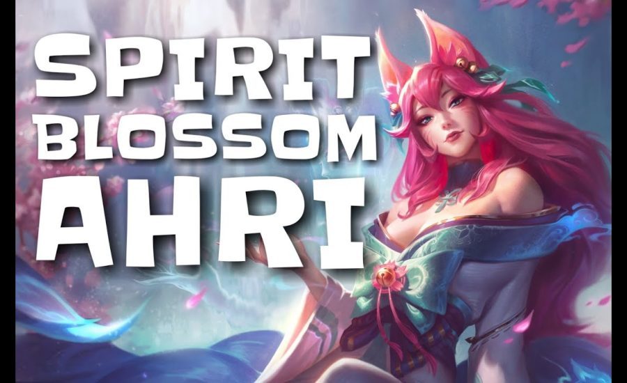 Spirit Blossom Ahri - Skin Gameplay Montage Spotlight | League of Legends