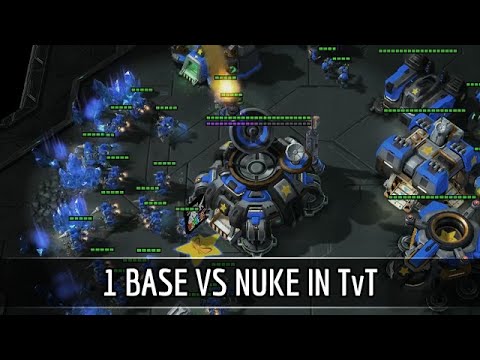 StarCraft 2: 1 base vs Nuke in TvT