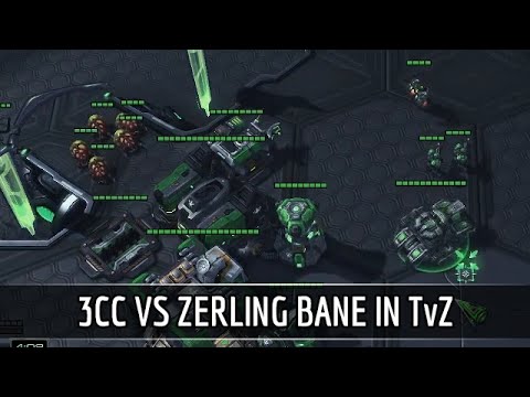 StarCraft 2: 3 CC vs Zergling Bane in TvZ