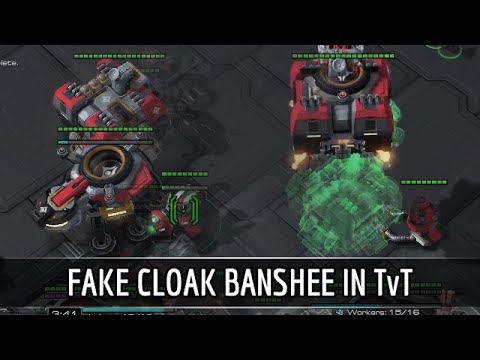 StarCraft 2: Fake cloak Banshee in TvT