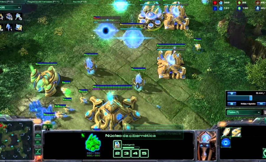 StarCraft 2: FrankoSCII (Protoss) VS ganicius (Terran)