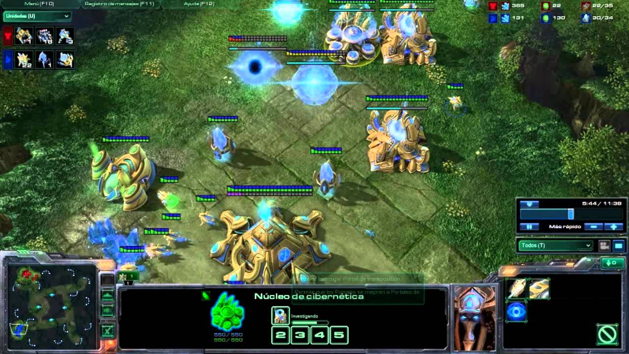 StarCraft 2: FrankoSCII (Protoss) VS ganicius (Terran)