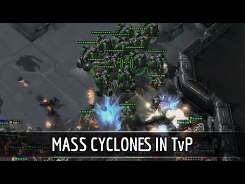 StarCraft 2: Mass Cyclones in TvP