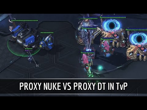 StarCraft 2: Proxy Nuke vs Proxy DT in TvP