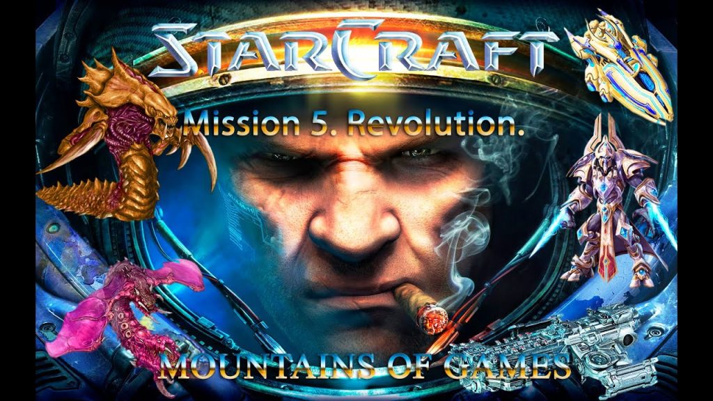 StarCraft Gameplay. Terran. Mission 5 - Revolution.