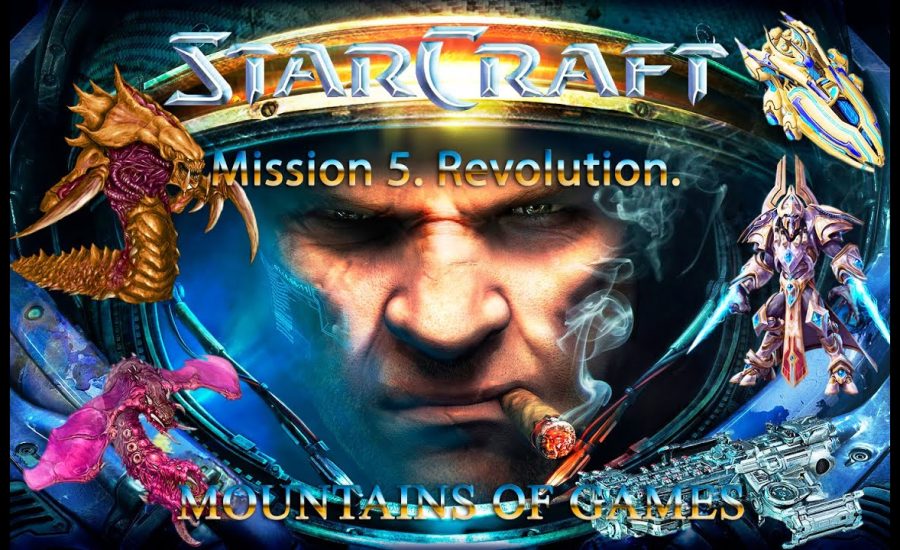 StarCraft Gameplay. Terran. Mission 5 - Revolution.