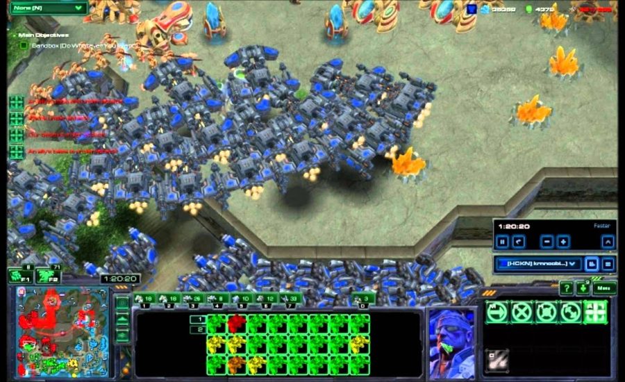 StarCraft II: A Third-World-War Scenario - Blue's Perspective