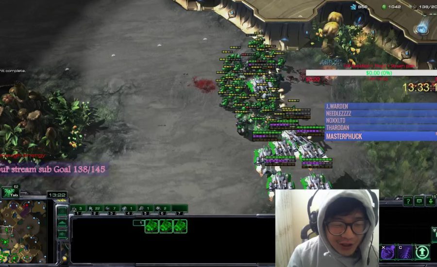 StarCraft II LotV - Dragon's hilarious reaction on Twitch stream