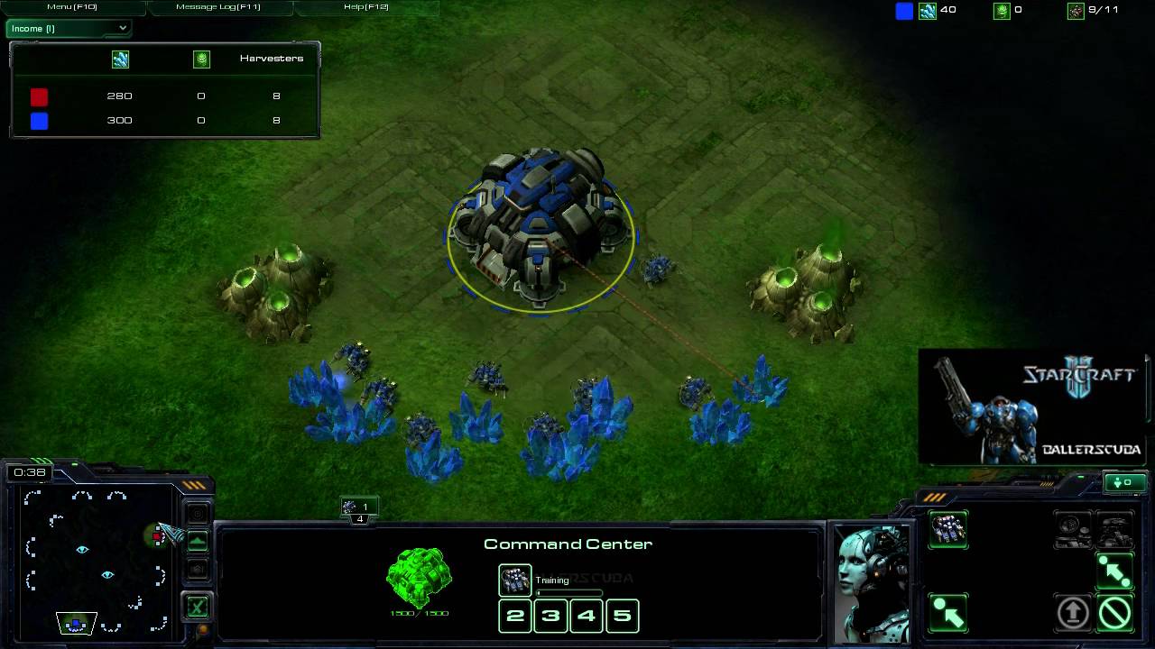 Starcraft 2 Commentary #74 (T)ballerscuba vs. (T)Grog