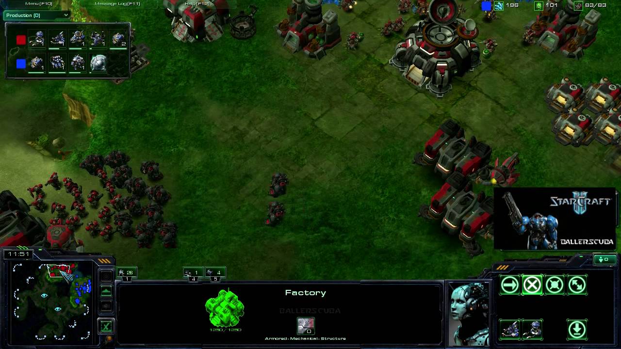 Starcraft 2 Commentary #75 (T)ballerscuba vs. (T)tachyon Part 1